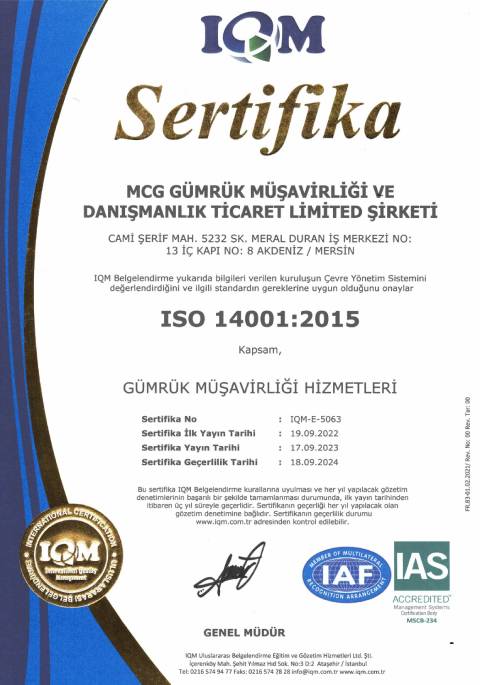 ISO 14001-2015 (TR)