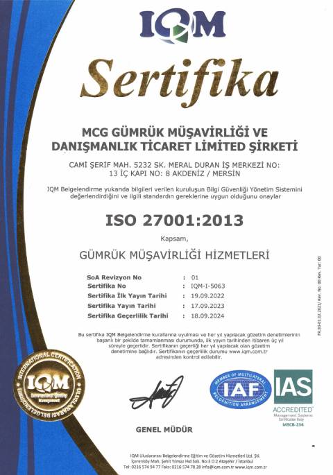 ISO 27001-2013 (TR)