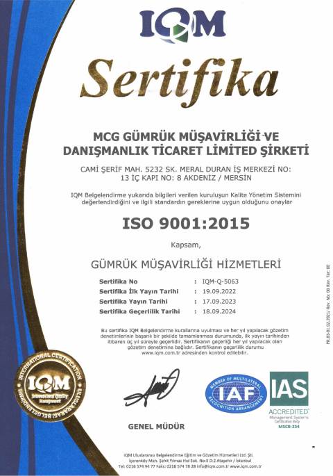 ISO 9001-2015 (TR)